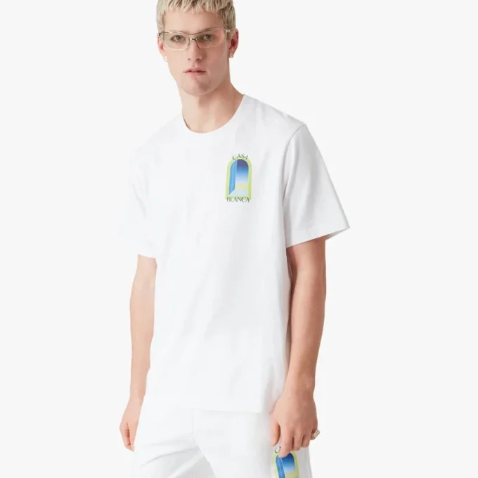 Weißes Arches Short-Sleeve-T-Shirt