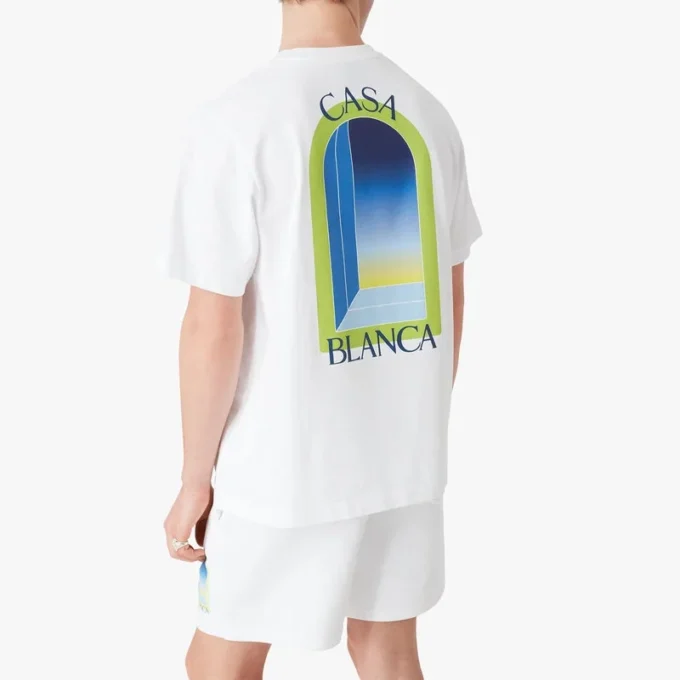 Weißes Arches Short-Sleeve-T-Shirt