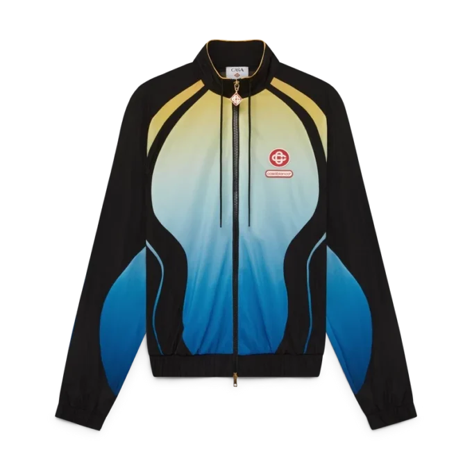 Windjacke mit Farbverlauf