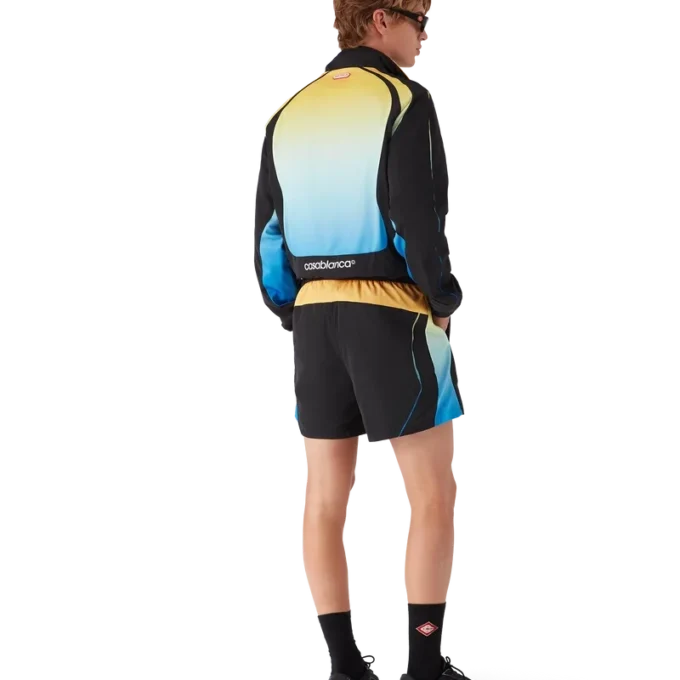 Windjacke mit Farbverlauf