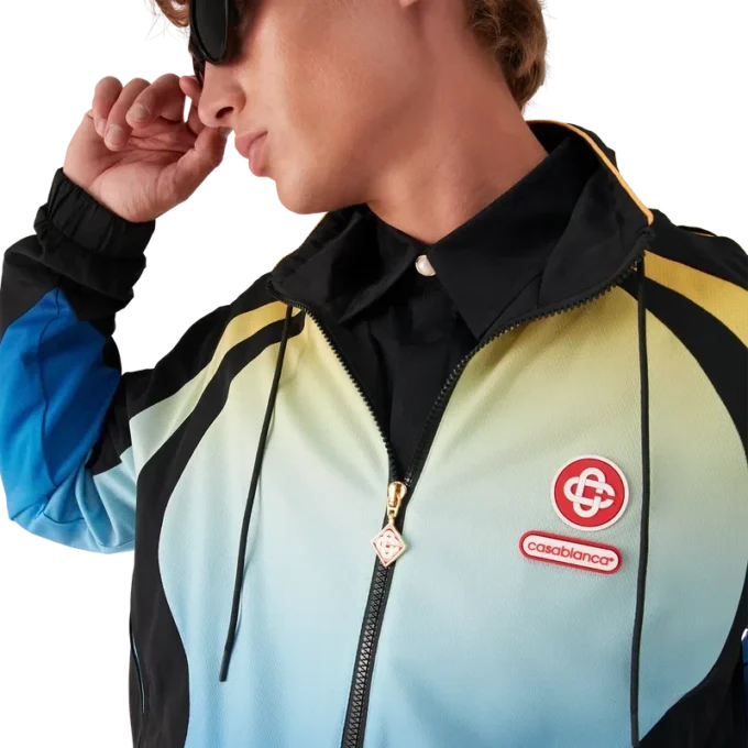 Windjacke mit Farbverlauf