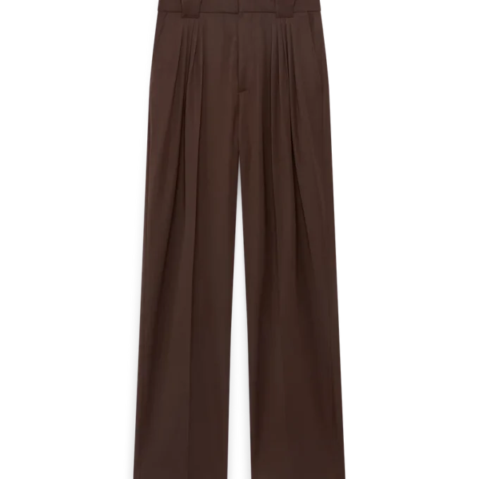 Wollhose mit fünf Bundfalten